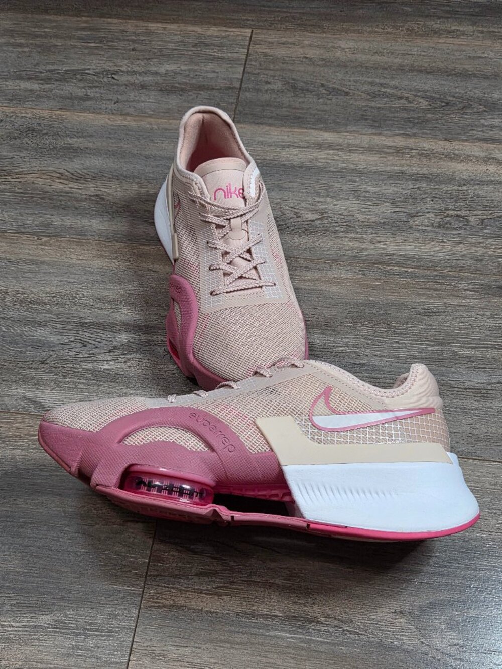 Nike Air Zoom SuperRep 3 Pink Oxford Women's 9 Training Shoes DA9492-600
